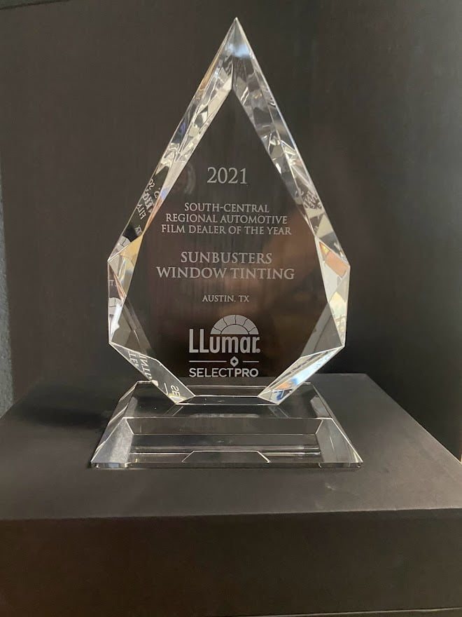 LLumar crystal award